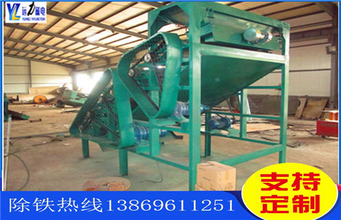 干式輥式磁選機(jī)，甘肅干式輥式磁選機(jī)_超強(qiáng)磁皮帶結(jié)構(gòu)_甘肅干式輥式磁選機(jī)生產(chǎn)廠家 